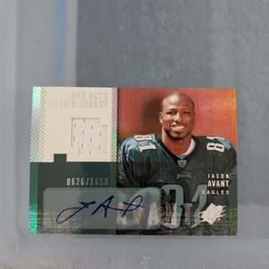 Jason Avant - Philadelphia Eagles - 2006 SPX Football Jersey Rookie Card